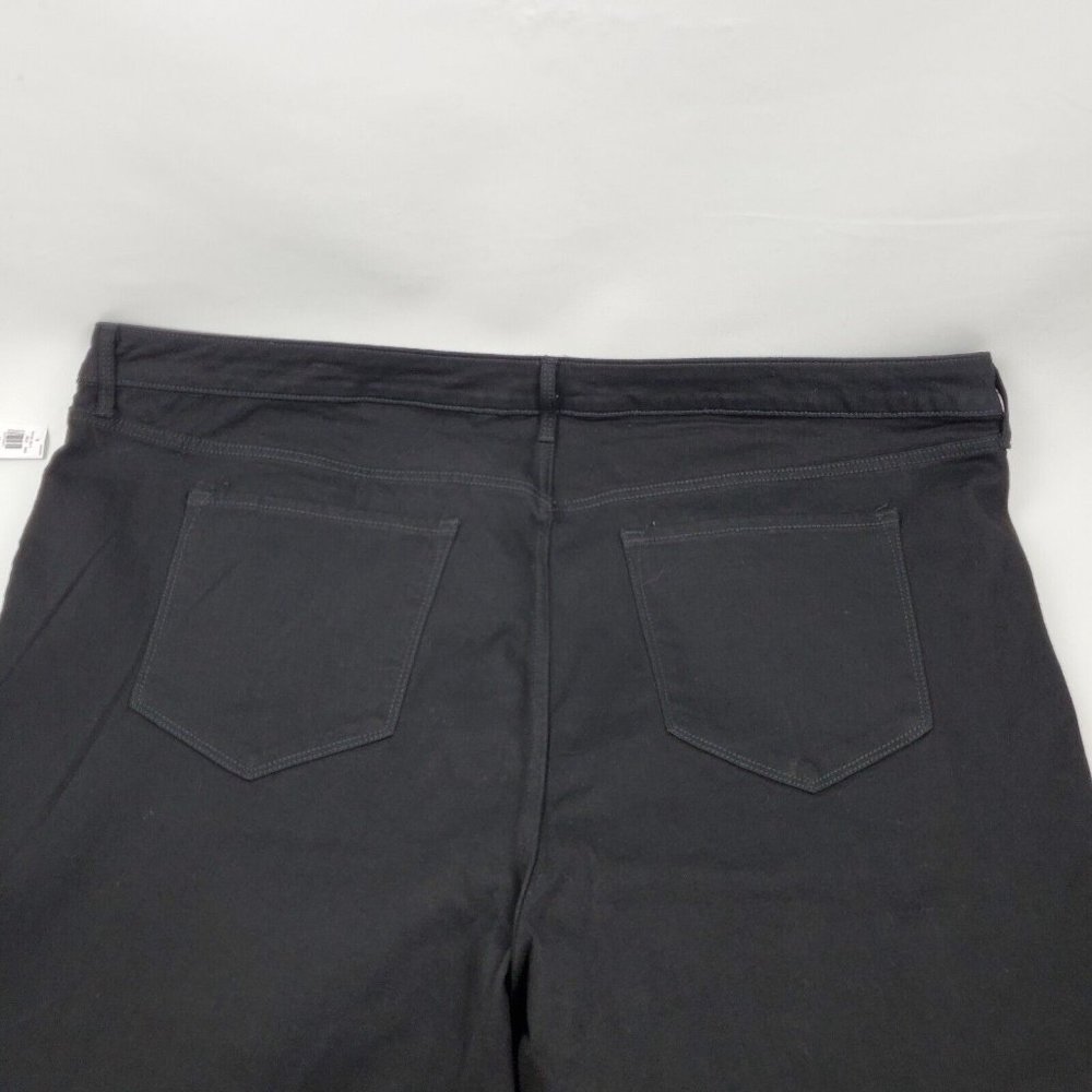 Old Navy Womens Mid Rise Rockstar Super Skinny Jeans Black Size 26-Plus 48X30 - Picture 4 of 8